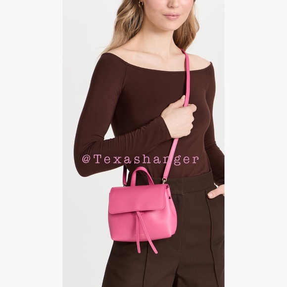 NWT Mansur Gavriel Mini Soft Lady Bag Handbag Dolly Pink - Picture 7 of 16
